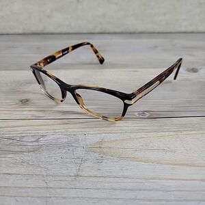 Coach HC6065 5438 Black‎ Tortoise Brown Eyeglasses Frames Only 49-17 135